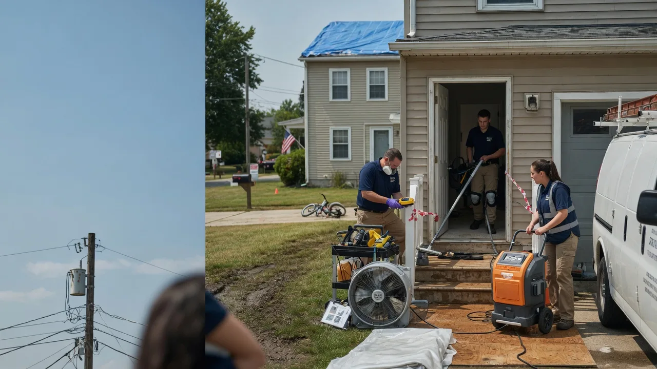 Water Damage Repair in Pentress, WV near me